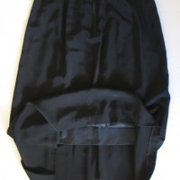 Нова пола черна, пясъчна коприна - 46размер, снимка 2 - Поли - 34635844