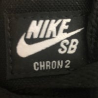 Nike SB Chron 2 Mens Skateboard Shoes Black Canvas , снимка 3 - Маратонки - 39045531