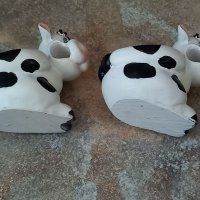 Две декоративни крави поставки за свещ, снимка 4 - Статуетки - 41836587