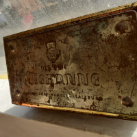 Стара метална кутия за чай, снимка 4 - Антикварни и старинни предмети - 36226730