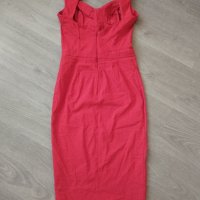 Елегантна червена рокля ASOS, снимка 7 - Рокли - 41584310