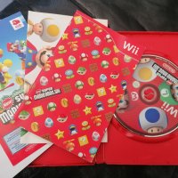 Super Mario bros Nintendo wii диск игра , снимка 2 - Игри за Nintendo - 44196538