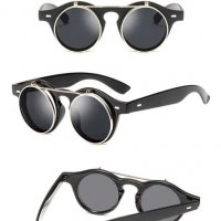 Ново 2023 Retro Vintage Unisex Steampunk слънчеви очила