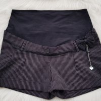 Къси панталони за бременна дама - размер С/М, снимка 1 - Дрехи за бременни - 33940257