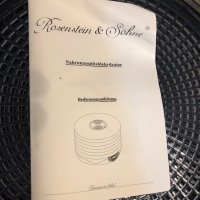 Дехидрататор за храна Плодове месо и други само за 80 лв. В кашон. Работи перфектно. Внос от Германи, снимка 6 - Други - 39058054