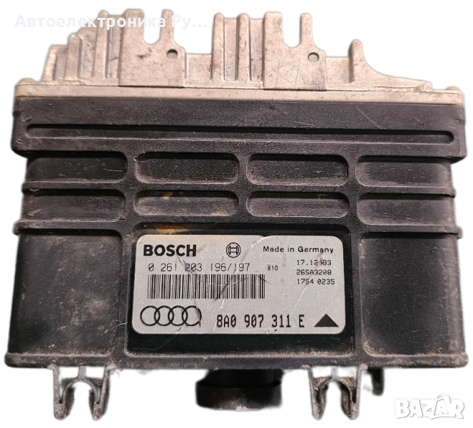 компютър AUDI BOSCH, 0 261 203 196/197, 0261203196, 0261203197, 8A0 907 311 E, 8A0907311E , снимка 1