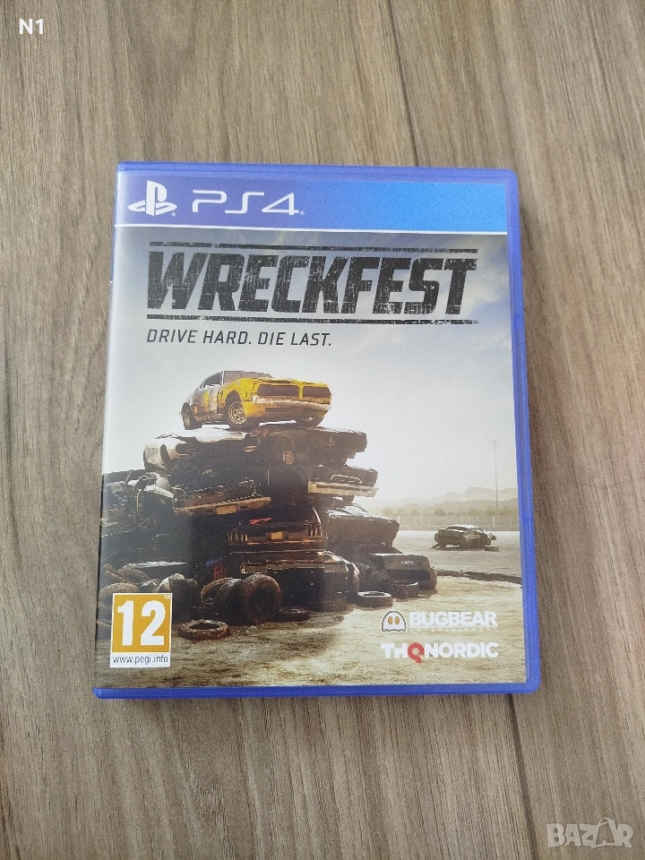 Продавам играта Wreckfest за ps4, playstation 4 , снимка 1