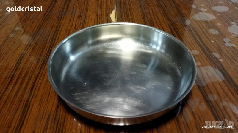 стара българска алпака тава , снимка 1