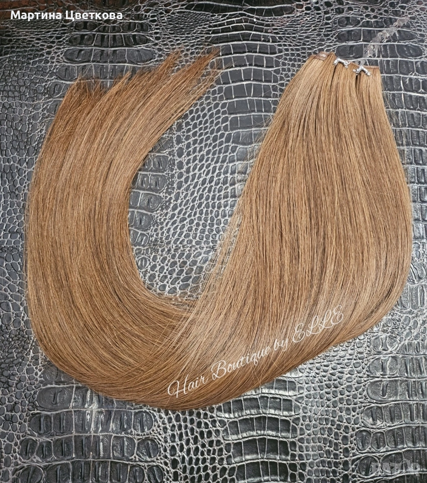 100% Естествена славянска коса , снимка 1