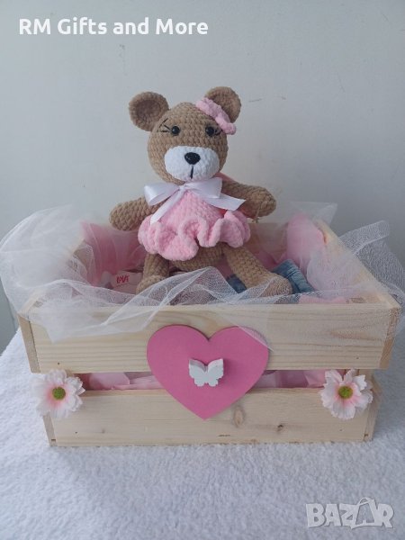 Уникален подарък за бебе, подарък за погача, подарък за изписване на бебе, снимка 1