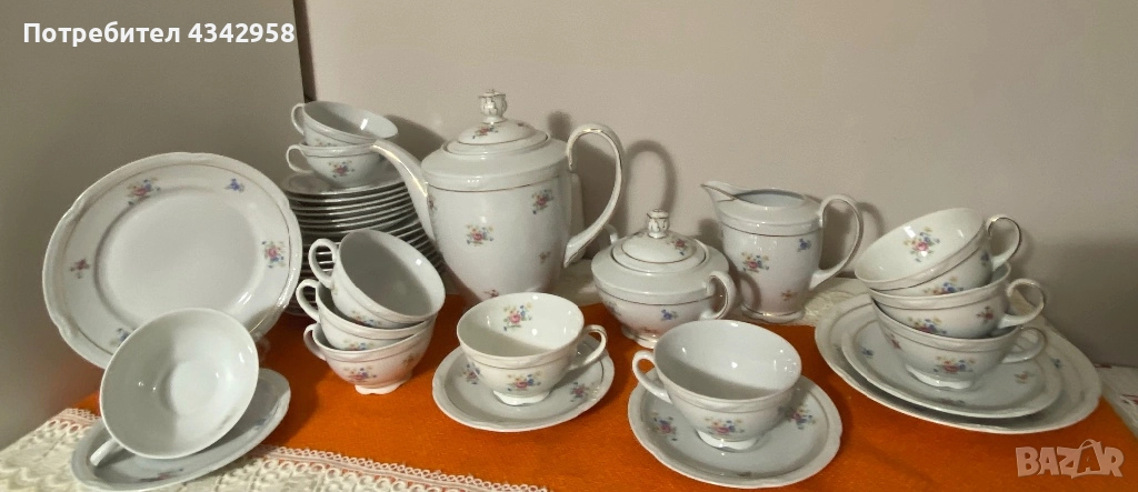 Винтидж порцелан Zeh Scherzer Bavaria (1945–1949 г.) , снимка 1