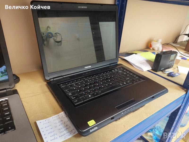 Лаптоп Toshiba satelite L300,много запазен!, снимка 1