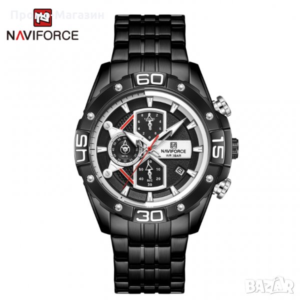 Мъжки часовник Naviforce Хронограф NF 8018 BBB. , снимка 1
