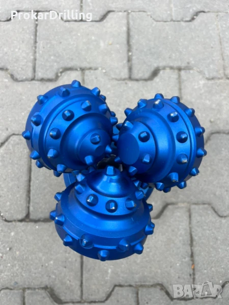 Сондажно триролково длето 171,4 мм, снимка 1