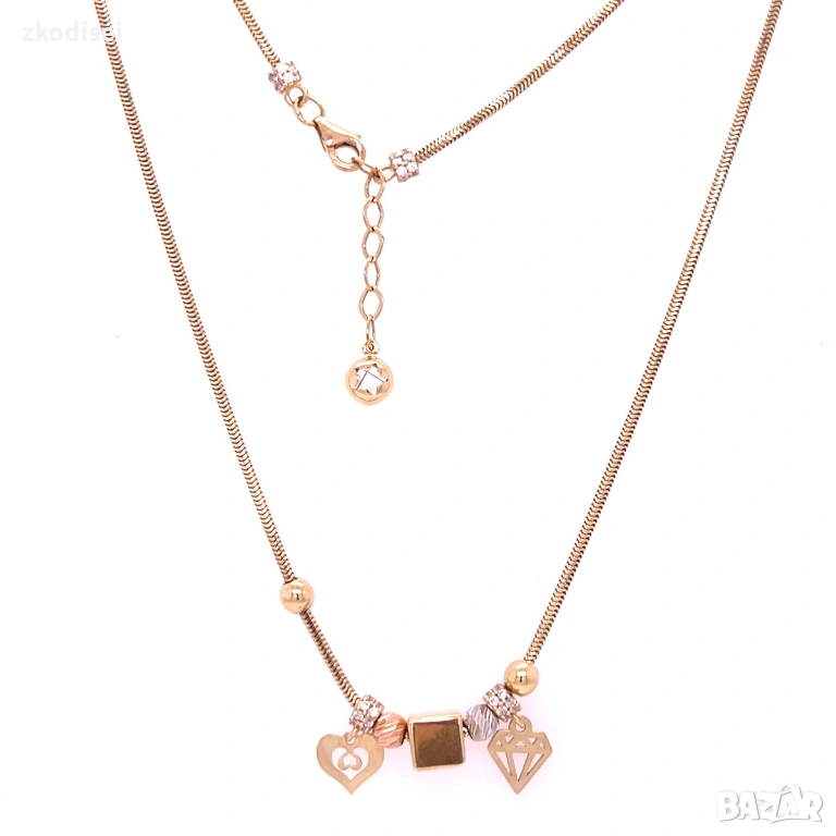 Златно колие 6,79гр. 49,5см. 14кр. проба:585 модел:35325-5, снимка 1