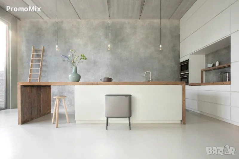 Кош за смет Brabantia Bo Touch 316043 33литра кош за отпадъци разделно събиране 3 отделения, снимка 1