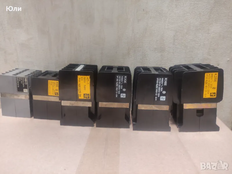 Контактор - КП0, К6Е, КП1, К10Е, К16Е, К25Е, V40, V63, V100, снимка 1