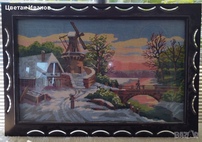 Голям гоблен с размери 95/65, снимка 1