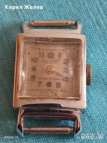 Стар механичен часовник дамски BOLDOR GENEVA SWISS MADE за КОЛЕКЦИОНЕРИ 46108, снимка 1