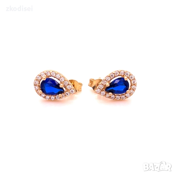 Златни обеци 1,60гр. 14кр. проба:585 модел:34498-2, снимка 1