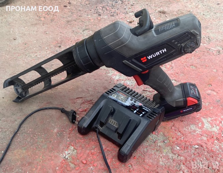 Акумулаторен пистолет за силикон Wurth, снимка 1