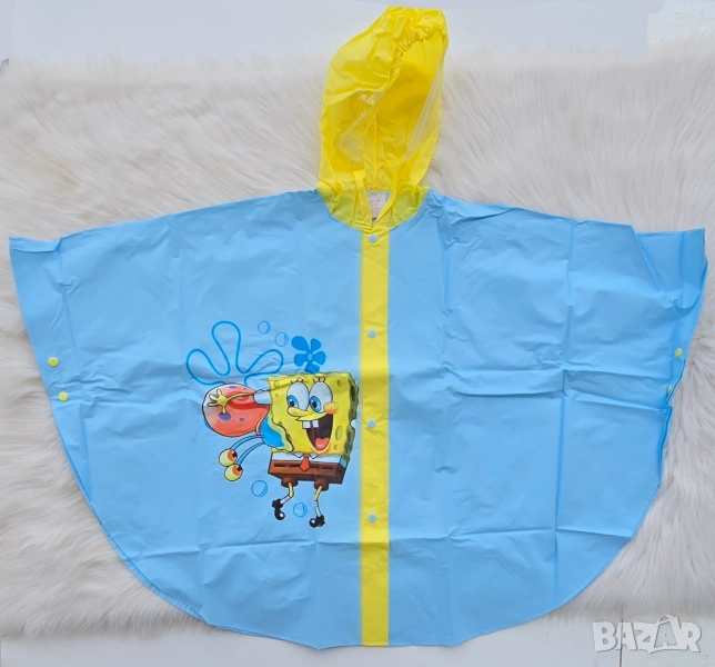 Детски дъждобран Спондж Боб 5-6 години , снимка 1