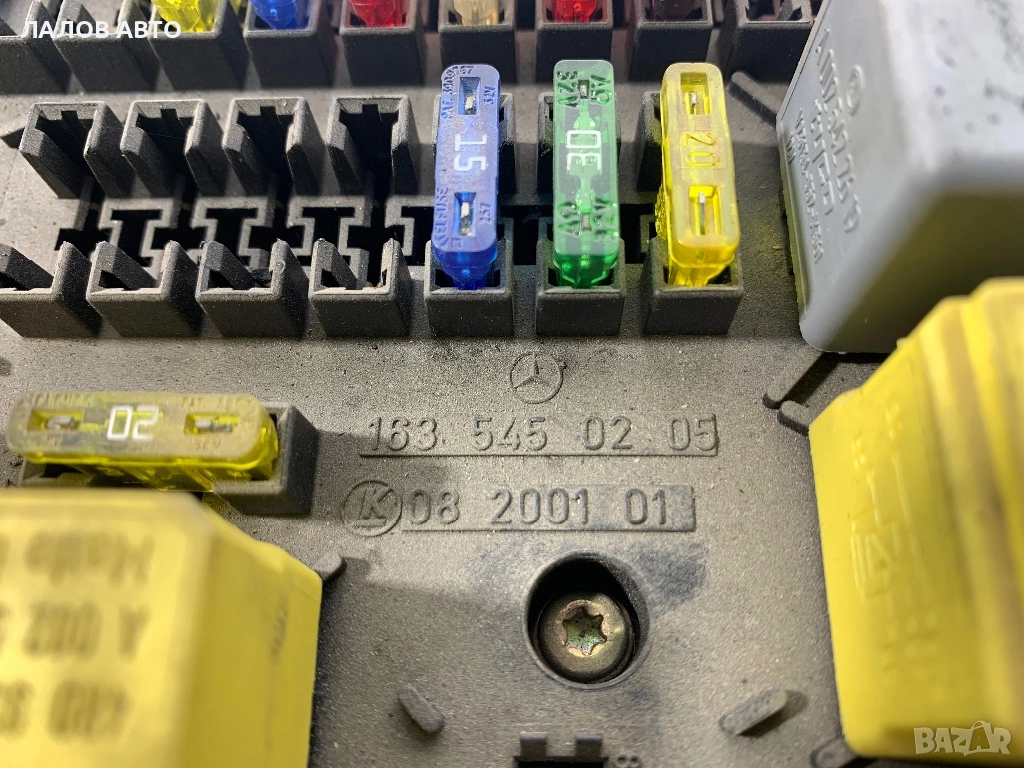 Бушонно табло Мерцедес Bushonno tablo Mercedes-Benz Ml Class W163 1635450205, снимка 1