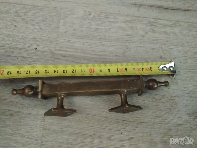 стара месингова дръжка за мебел, снимка 1