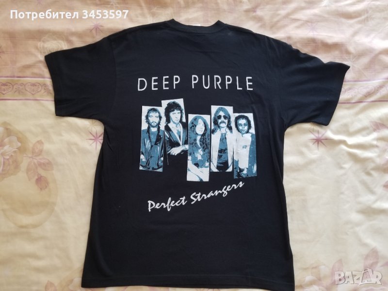 Тениска нова Deep Purple - Perfect Stranger, M, снимка 1