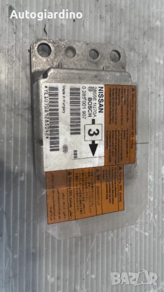 Airbag модул / сензор / датчик зa Nissan Note - 285561U70A / 0285001907, снимка 1