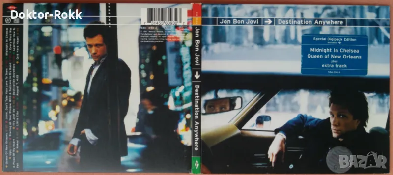Jon Bon Jovi – Destination Anywhere [1997] 2 x CD, Limited Edition, снимка 1