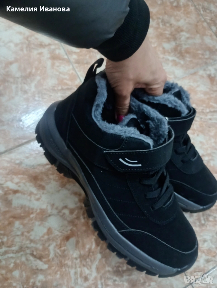 Страхотен модел зимни ватирани боти , снимка 1