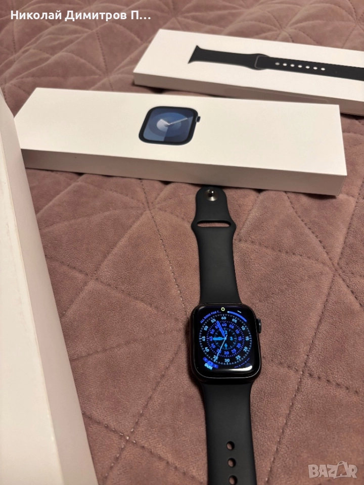 Apple watch 9 41 mm 98% battery health, като нов, снимка 1
