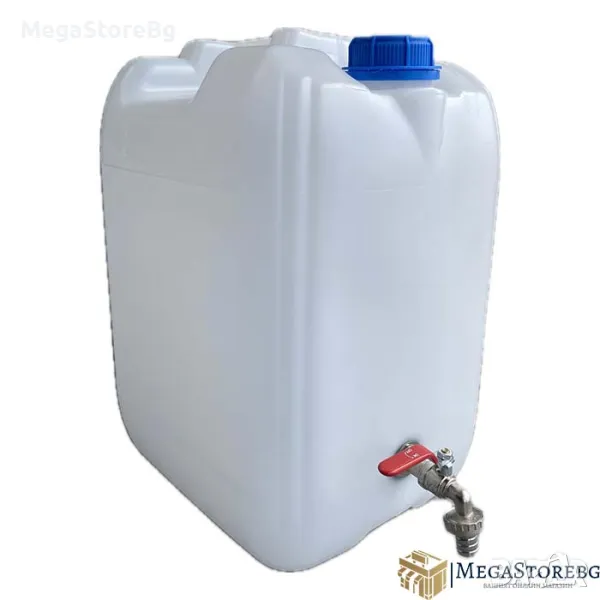 Туба за вода с метален кран PNW015 CZE - 20 литра, снимка 1