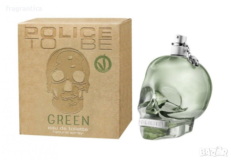 Police To Be Green EDT 125ml тоалетна вода за жени и мъже, снимка 1