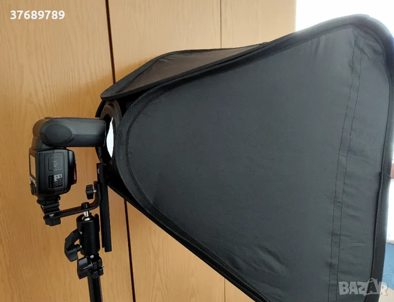 Софтбокс 60 x 60см за ръчна светкавица. , снимка 1