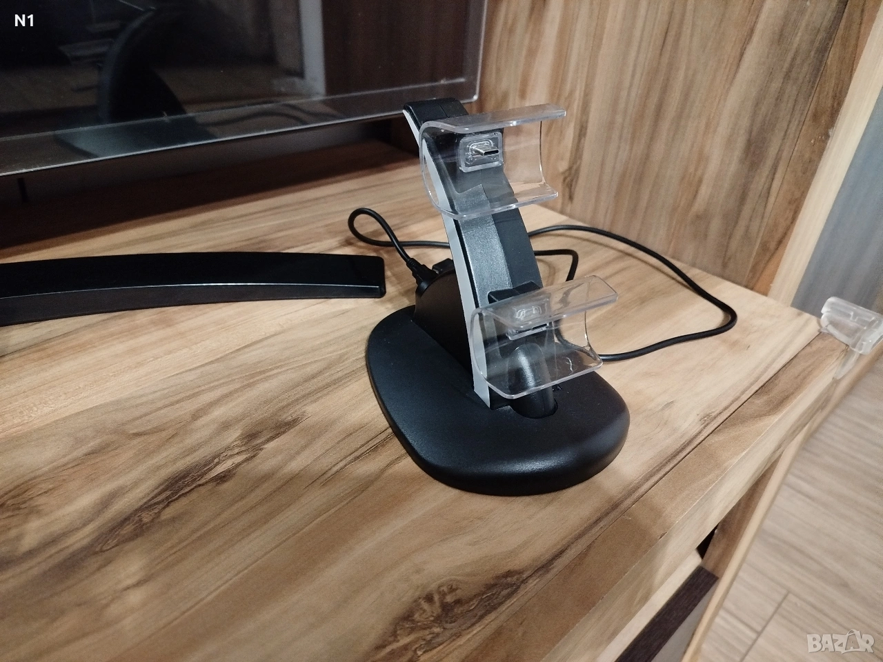 Зарядна станция за ps5 controller, playstation 5 джойстици, снимка 1