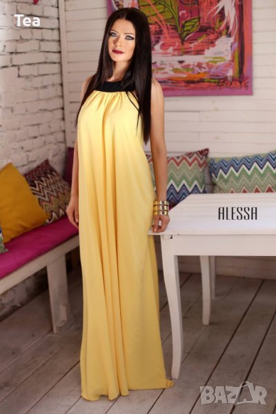 Рокля Alessa + сандали, снимка 1