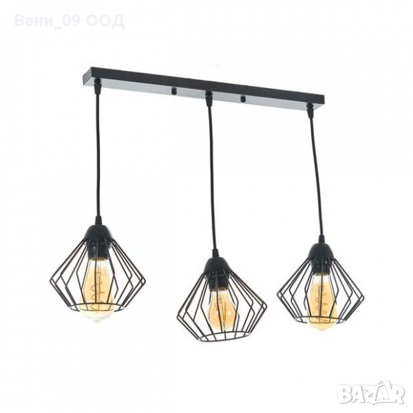 Висяща таванна лампа с елегантен дизайн, снимка 1