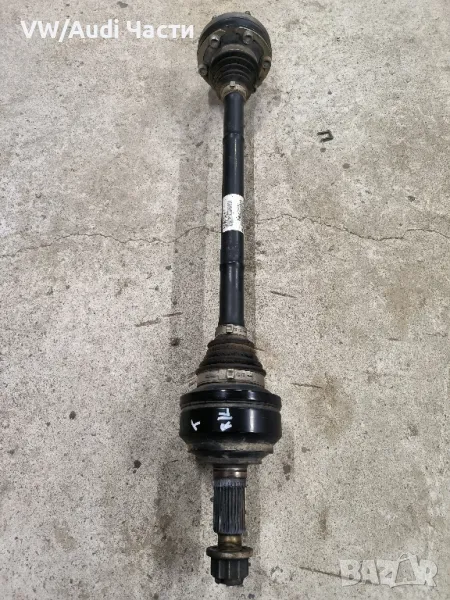 Задна лява полуоска с карета за Туарег Порше Ауди VW Touareg Porsche Cayenne Audi Q7 7L0501201A, снимка 1