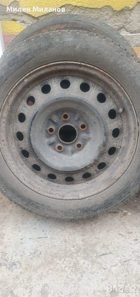 железни джанти Тойота 6jх16, снимка 1