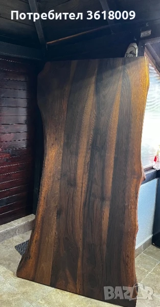 Масивен плот за маса Орех, снимка 1