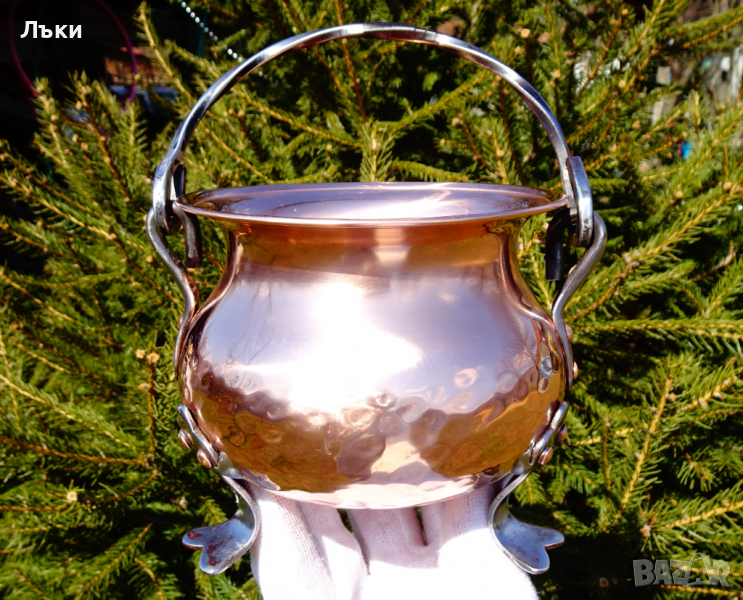 Медно менче еталон,маркирано. , снимка 1