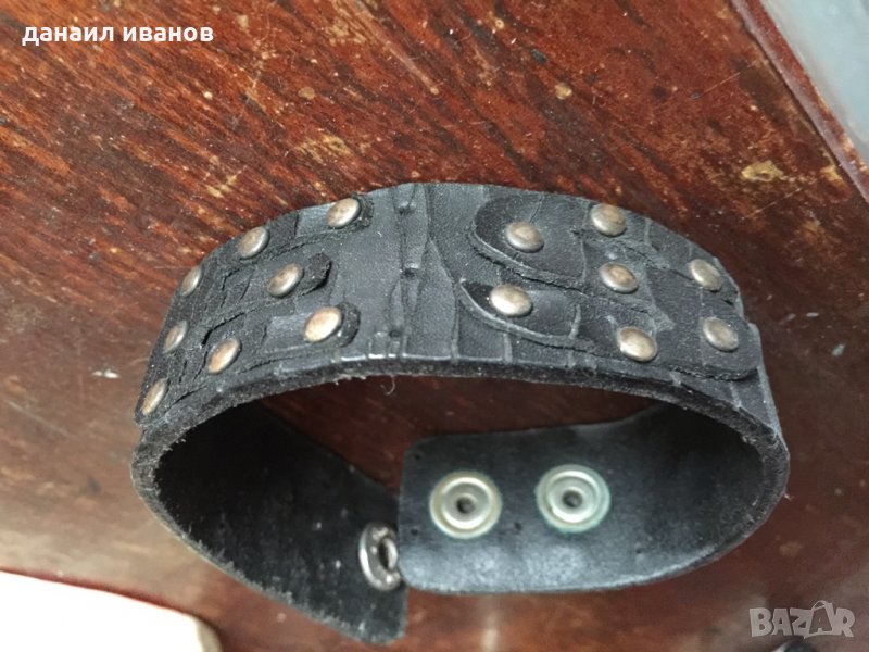 DIESEL кожена гривна дължина 24 см., снимка 1