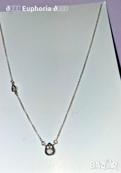 Сребърно колие, снимка 1