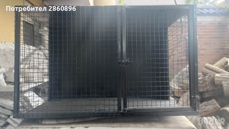 Продавам метална транспортна клетка за кучета, снимка 1