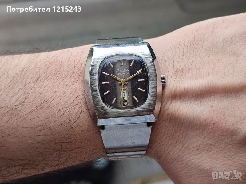 Exactus automatic vintage часовник, снимка 1