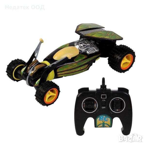 Каскадьорска кола с дистанционно управление и светлина, снимка 1
