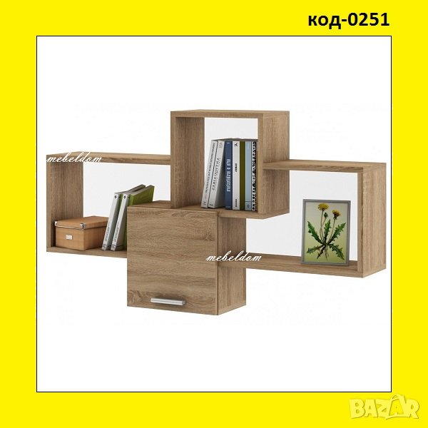 Етажерка за стена с плавна врата(код-0251), снимка 1