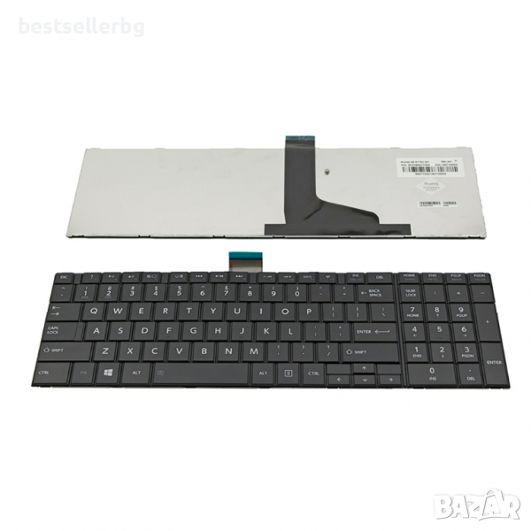 Клавиатура за Toshiba Satellite C850 C870 L850 L870 P850 Black US, снимка 1